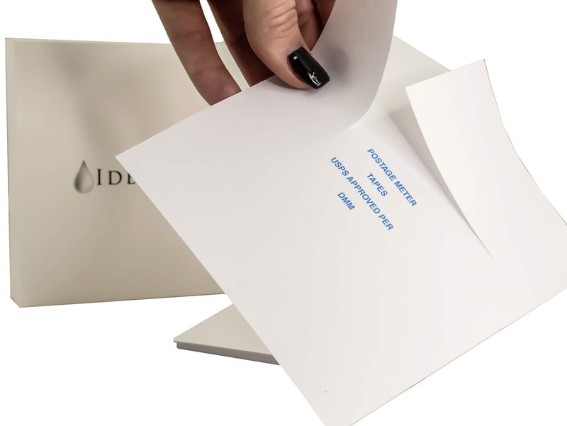 IDEALSEAL Pinwheel Postage Meter Tapes 5.25x5.25 Compatible with PB, Neopost, Hasler, and Francotyp Postalia - Image 1